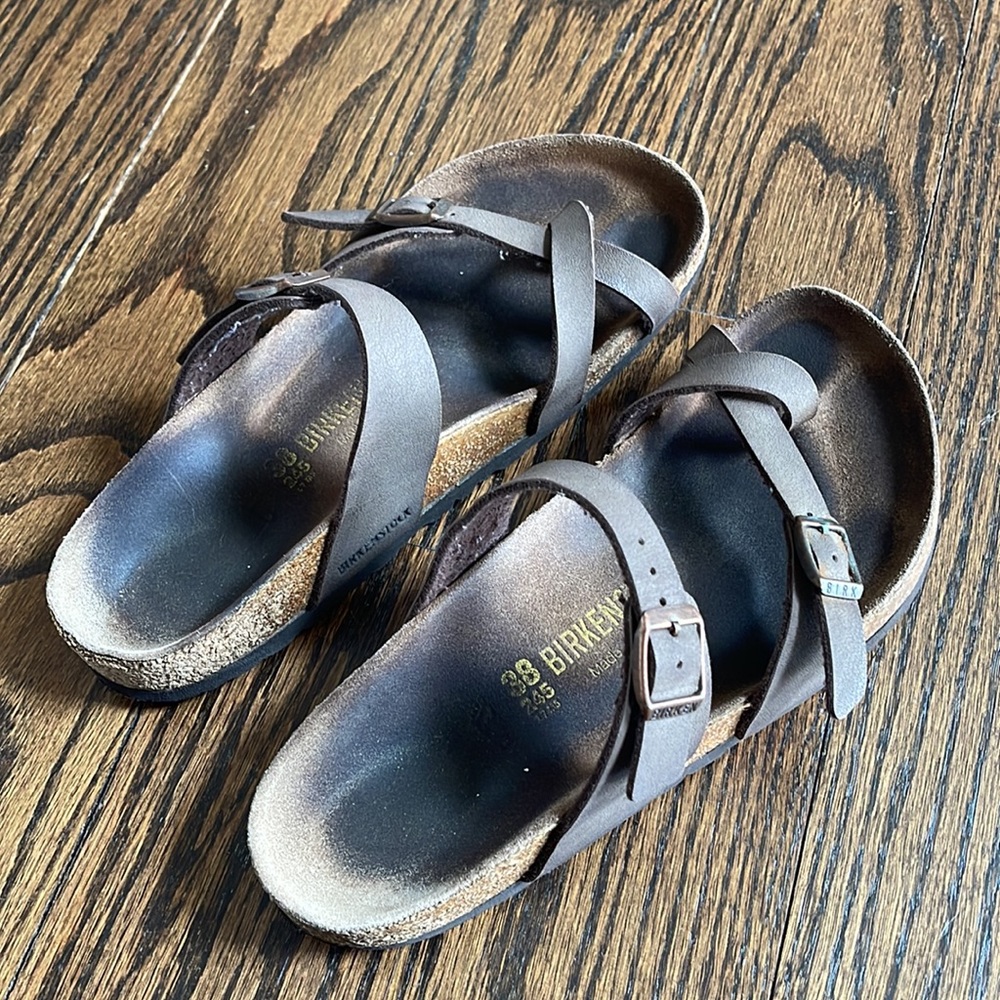 Birkenstock Mayari Brown Sandals 38 - Picture 5 of 10